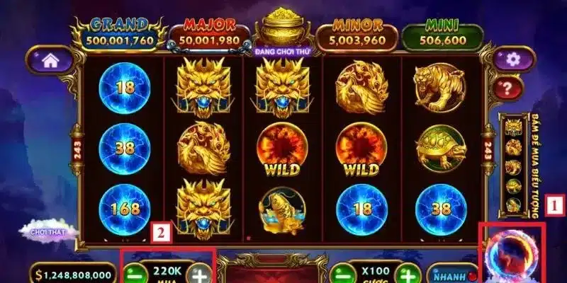 Tổng hợp các biểu tượng và quy luật của game Nổ Hũ Tứ Linh Sunwin